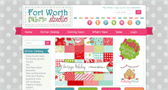 Desktop Screenshot of fortworthfabricstudio.com